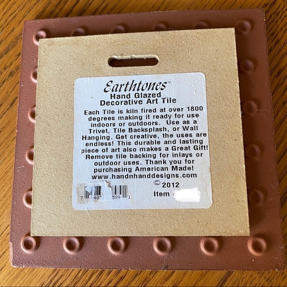 Tile, trivet, wall hanging - Picture 3 of 3